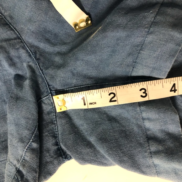 Artisan NY 100% Linen High Waisted Shorts - Picture 8 of 8